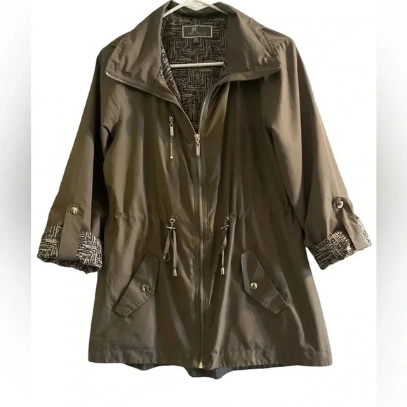 JM Collection Petite Light Jacket - Picture 1 of 7